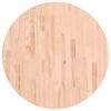 vidaXL Stolna ploča &Oslash;70x1,5 cm okrugla od masivne bukovine
