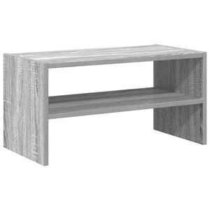 vidaXL Stalak za cipele koji se može složiti sivi Sonoma 60x30x30,5 cm