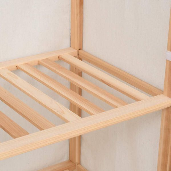 vidaXL Ormar za odjeću s 3 razine 79 x 40 x 170 cm