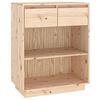 vidaXL Konzolni ormarić 60 x 34 x 75 cm od masivne borovine