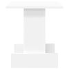 vidaXL Konačna Stolić Bijelo 35,5 x 35 x 40 cm Konstruirano drvo