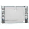 vidaXL Viseći organizator za &scaron;ator Siva i plava 320 x 182 cm oxford