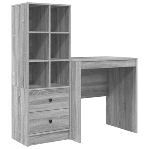 vidaXL Stol Siva Sonoma 115,5 x 50 x 127 cm 2 kom.