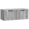 vidaXL TV ormar za zid Siva sonoma 78,5 x 31 x 30 cm Konstruirano drvo