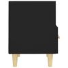 vidaXL Noćni ormarići 2 kom crni 40 x 35 x 47 cm