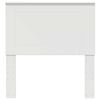 vidaXL Uzglavlje Bijeli Konstrukcijsko drvo