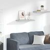 vidaXL Plutajuća zidna polica siva boja betona 60 x 23,5 x 3,8 cm MDF