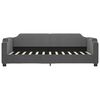 vidaXL Dnevni krevet tamnosivi 80 x 200 cm od tkanine