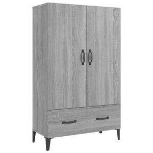 vidaXL Visoka komoda boja hrasta sonome 70x31x115 cm konstruirano drvo