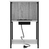 vidaXL Noćni ormar Siva Sonoma 38 x 31 x 61 cm Konstruirano drvo