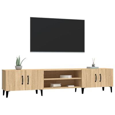 vidaXL TV ormarić boja hrasta 180 x 31,5 x 40 cm od konstruiranog drva