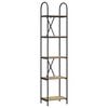vidaXL Polica 5 razina 40 x 30 x 183 cm Konstruirano drvo