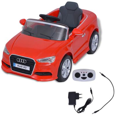 vidaXL Električni Autić s Daljinskim Upravljačem Audi A3 Crveni