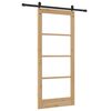 vidaXL Klizna vrata ORKDAL Prirodna 86 x 198,5 cm