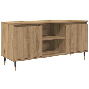 vidaXL TV ormar 104 x 35 x 50 cm Umjetnički hrast Konstruirano drvo