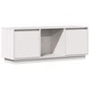 vidaXL TV ormarić bijela 110,5 x 35 x 44 cm od masivne borovine
