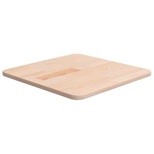 vidaXL Četvrtasta stolna ploča 40x40x1,5 cm netretirana hrastovina