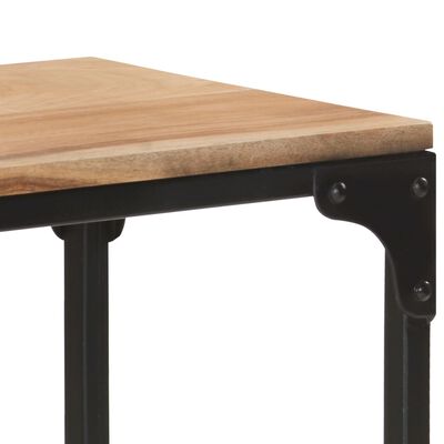 vidaXL Konzolni stol 110 x 30 x 75 cm od masivnog bagremovog drva