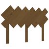 vidaXL Uzglavlje za krevet boja meda 122,5x3x80,5 cm masivna borovina