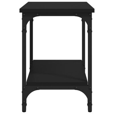 vidaXL Bočni stolić crni 40 x 30 x 42 cm od konstruiranog drva