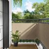 vidaXL Balcony ekran Bež 100 x 300 cm Oxford tkanina