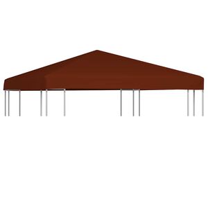vidaXL Pokrov za sjenicu 310 g/m&sup2; 3 x 3 m boja cigle