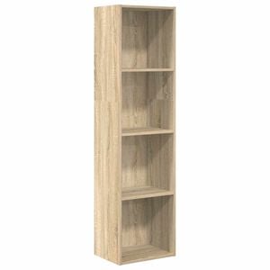 vidaXL Regal za knjige boja hrasta 40x30x152 cm od konstruiranog drva