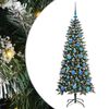 vidaXL Umjetno božićno drvce Zelena 150 cm PVC, plastika i čelik
