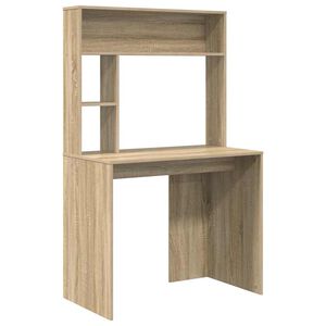 vidaXL Stol Sonoma hrast 91 x 50 x 149 cm Konstruirano drvo