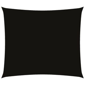 vidaXL Jedro protiv sunca od tkanine Oxford pravokutno 2 x 2,5 m crno