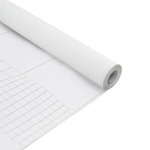 vidaXL Samoljepljiva prozirna folija Frosted bijela 90 x 500 cm PVC