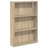 vidaXL Kupaonski zidni ormarić Zidne Sonoma hrast 40 x 10 x 60,5 cm