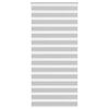 vidaXL Zebra zavjesa svijetlosiva 115x230 cm &Scaron;irina tkanine 110,9 cm Poliester