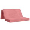 vidaXL Sofa na razvlačenje 120 x 67 x 45 cm Ružičasta