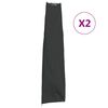 vidaXL Navlake za vrtni suncobran 2 kom 190x50/30 cm 420D Oxford