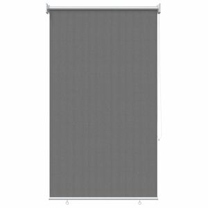 vidaXL Vanjska roleta 90% blokada UV zraka Svjetlosiva 80 x 140 cm