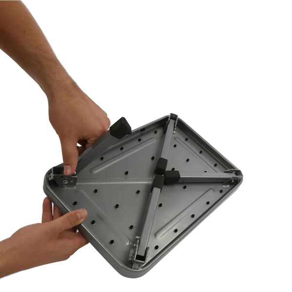 ProPlus sklopivi stolac s jednom stepenicom 150 kg metalni