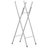 vidaXL Sklopive noge za barski stol srebrne 45x53x108 cm čelične