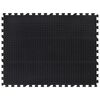 vidaXL Gumena podna pločica crna 12 mm 90 x 120 cm