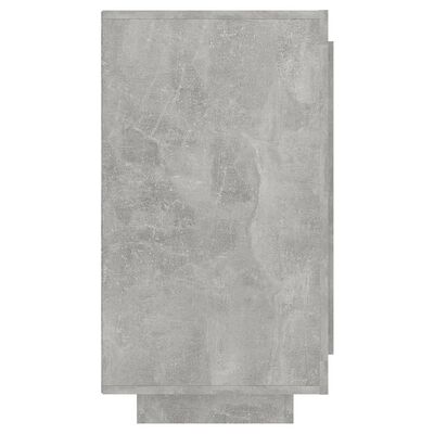vidaXL Komoda siva boja betona 80x40x75 cm