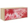 vidaXL TV ormar za montažu na zid AACHEN 102 x 33 x 40 cm Hrast sonoma