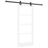 vidaXL Klizna vrata ORKDAL 86 x 198,5 cm Masivna borovina i staklo