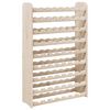 vidaXL Stalak za vino 72,5 x 25 x 111,5 cm od masivne borovine