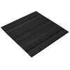 vidaXL Tepih pločica Prugasta svjetlosiva 50 x 50 cm 36 kom.
