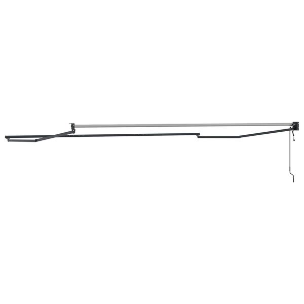 vidaXL Električni sklopivi okvir tende Antracit 4 x 2 m Aluminij