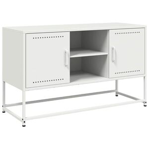 vidaXL TV ormarić bijeli 100,5 x 39 x 60,5 cm čelični
