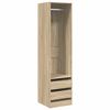 vidaXL Ormar s ladicama boja hrasta 50x50x200 cm od konstruiranog drva