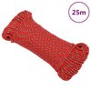 vidaXL Brodski konop crveni 4 mm 25 m od polipropilena
