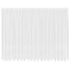 vidaXL Čipkasta zavjesa sa zavjesama Bijelo 245 x 500 cm Poliester