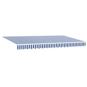 vidaXL Povlačivi tende Plava 350 x 200 cm tkanina